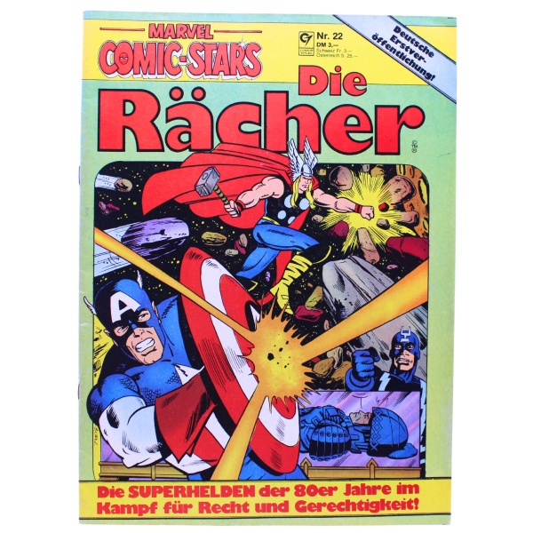 Marvel Comic-Stars Nr. 22 (1984) | Condor | Avengers | hoppla-stuff.de